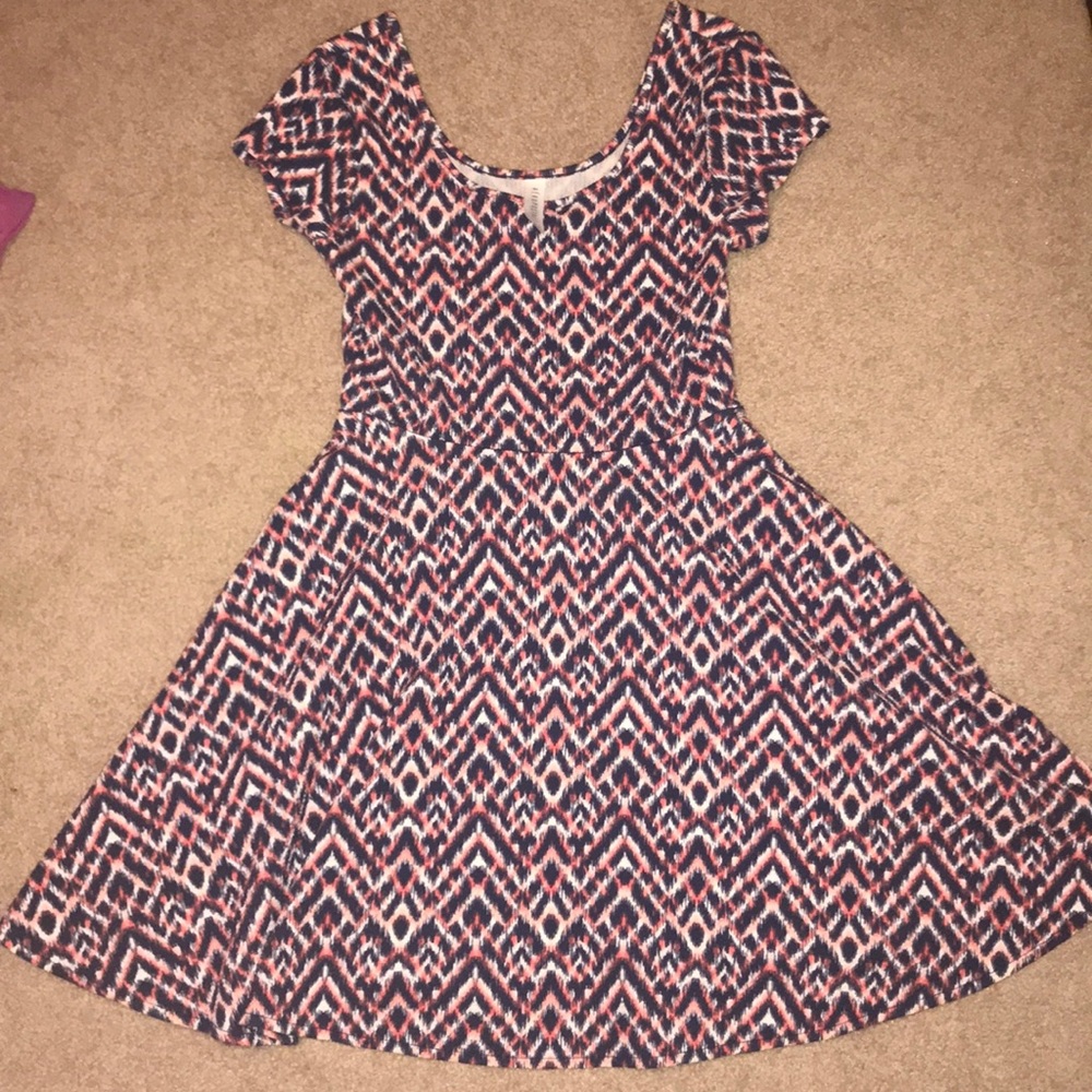 Pink-patterned Aeropostale Dress